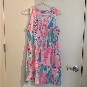 Colorful sailboat print Lilly Pulitzer dress